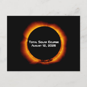 2026 Total Solar Eclipse Postcard