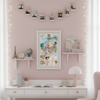 2026 Vision Board Poster