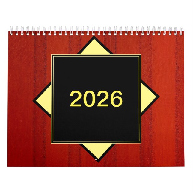 "2026" Wall Calendar (Cover)