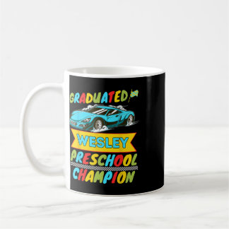 2026 Wesley Personalized Last Day Of Preschool Gra Coffee Mug
