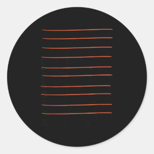 2026 Will Be My Year Funny Humor New Year Quote  Classic Round Sticker