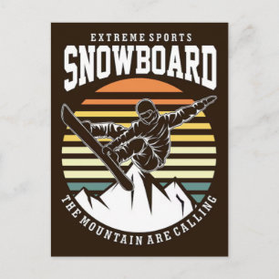 2026 Winter Olympics Womens Snowboarding Halfpipe Holiday Postcard