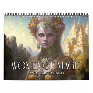 2026 Women Of Magic 4 Fantasy Art Calendar