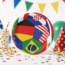 2026 World Cup Paper Plates 9 Inch | International