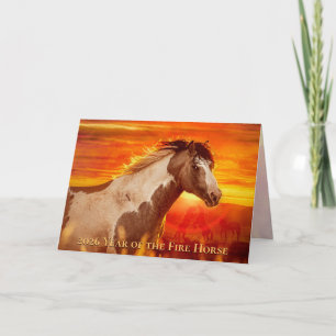 2026 Year of the Fire Horse - Traveler Card