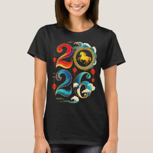 2026 Year Of The Horse Lunar Chinese New Year 2026 T-Shirt