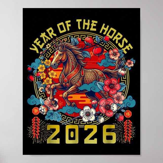 2026 Year Of The Horse  Poster (Front)