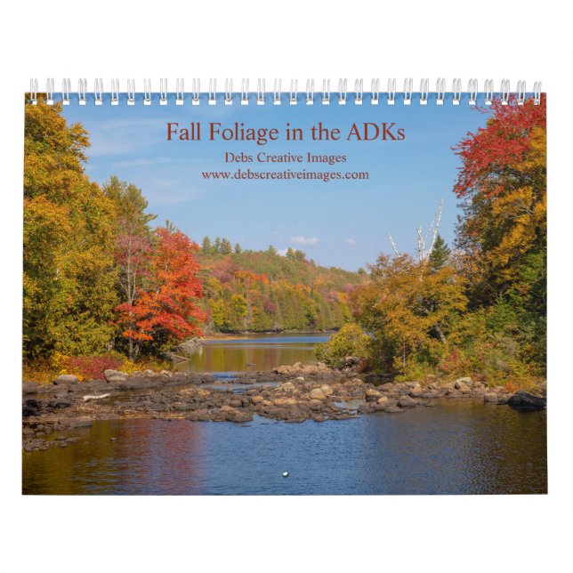 2027 Autumn Splendour in the Adirondacks Calendar (Cover)