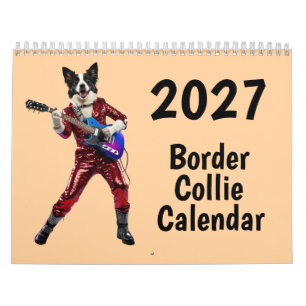 2027 Border Collie Calendar
