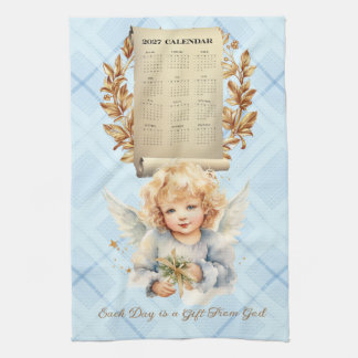 2027 Calendar Towel Each Day is a Gift From God