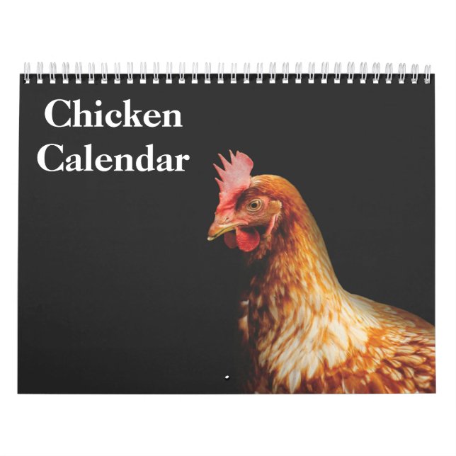 2027 Chicken Hen Calendar (Cover)