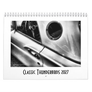 2027 Classic Thunderbirds Calendar