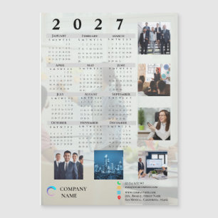 2027 Corporate Photo Calendar Magnet Company