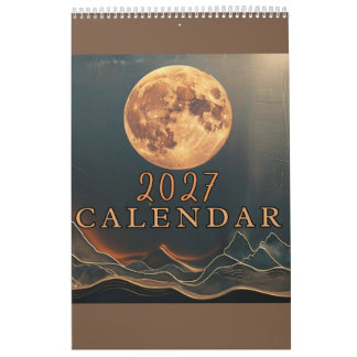 2027 Customizable Celestial - Add Your Photos Calendar