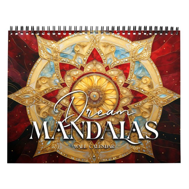 2027 Dream Mandalas Calendar (Cover)