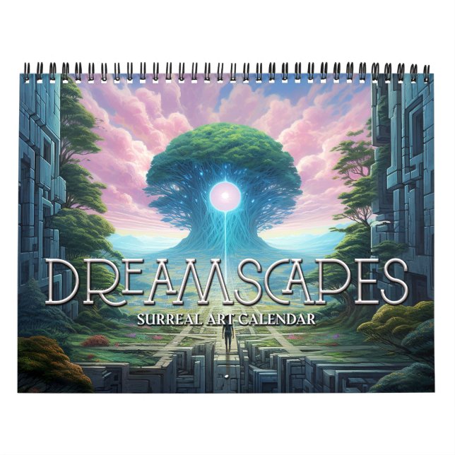 2027 Dreamscapes 3 Surreal Visionary Art Calendar (Cover)