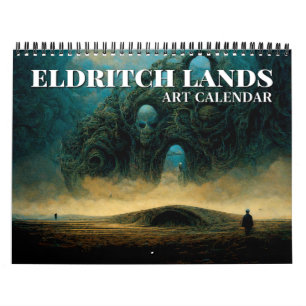 2027 Eldritch Lands 3 Dark Fantasy Art Calendar