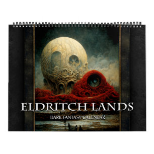 2027 Eldritch Lands 4 Dark Fantasy Art Calendar