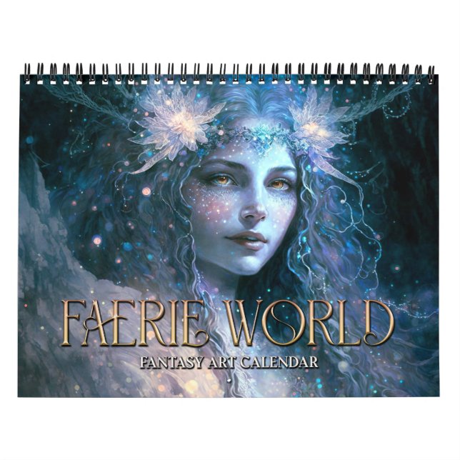 2027 Faerie World 3 Fantasy Art Calendar (Cover)