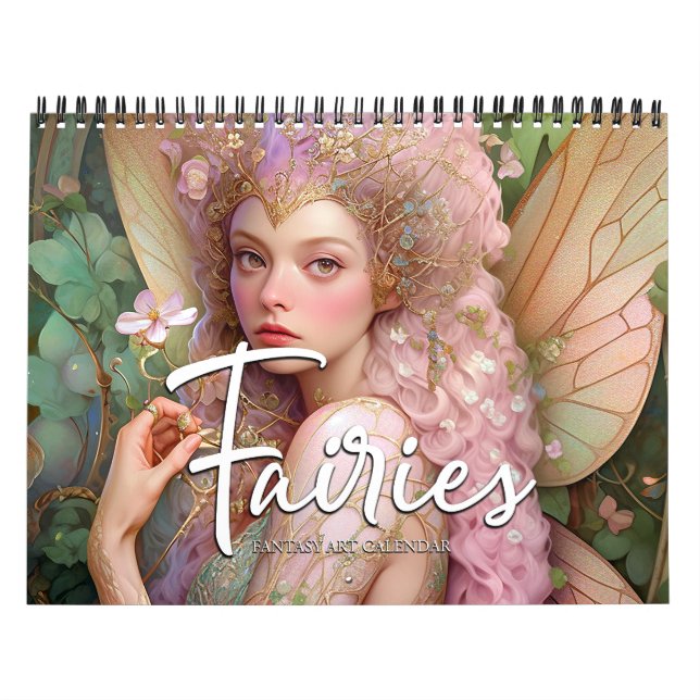 2027 Fairies 4 Fantasy Art Calendar (Cover)