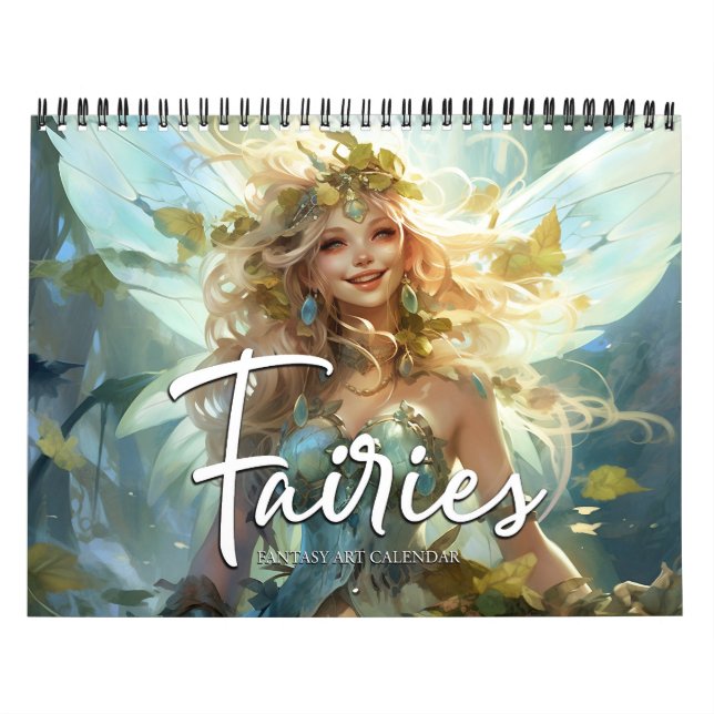 2027 Fairies 8 Fantasy Art Calendar (Cover)