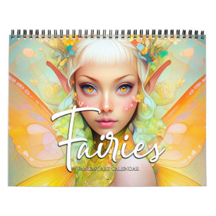 2027 Fairies Fantasy Art Calendar