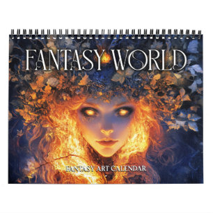 2027 Fantasy World 2 Fantasy Art Calendar
