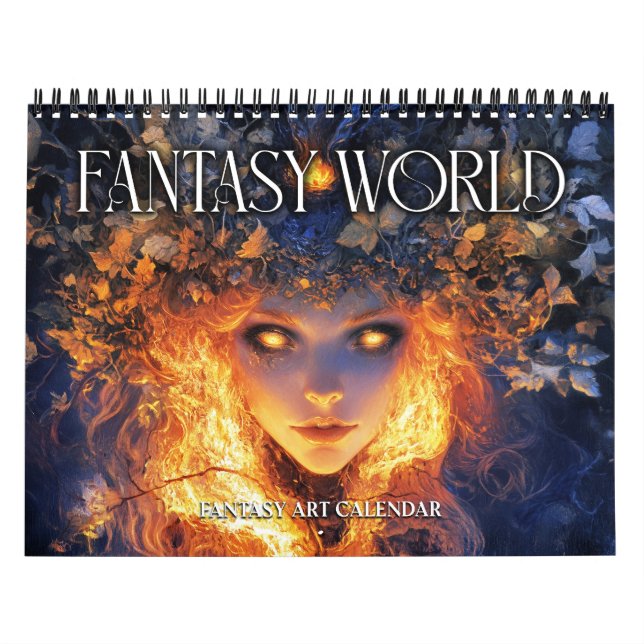 2027 Fantasy World 2 Fantasy Art Calendar (Cover)