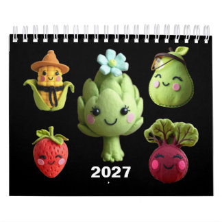 2027 Fruit & Veggie Calendar