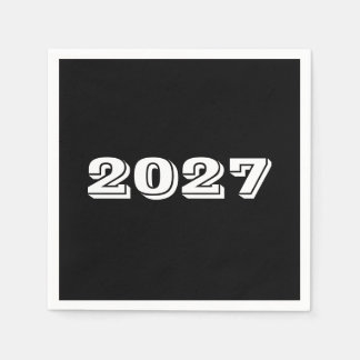 2027 Graduation Party Ideas Napkins