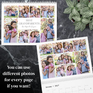 2027 Grandparents Photo Calendar