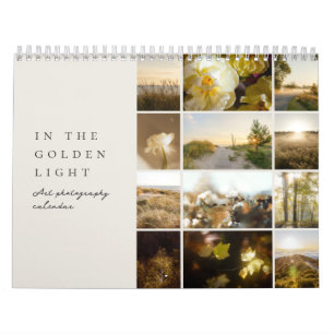 2027 In The Golden Light calendar (two page)