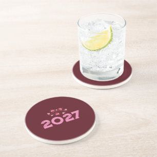 2027 LOVE GIFT FOR MOM, DAD, SISTER, SON, FRIEND COASTER