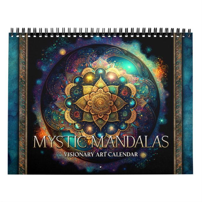 2027 Mandalas Visionary Surreal Art Calendar (Cover)