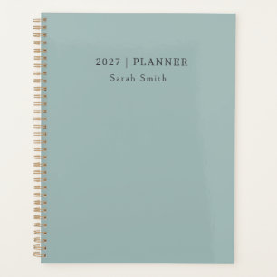 2027 Minimal Weekly Monthly Non Dated Planner