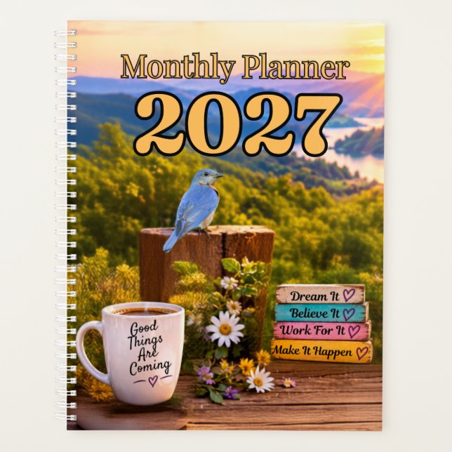 2027 Monthly Planner  (Front)