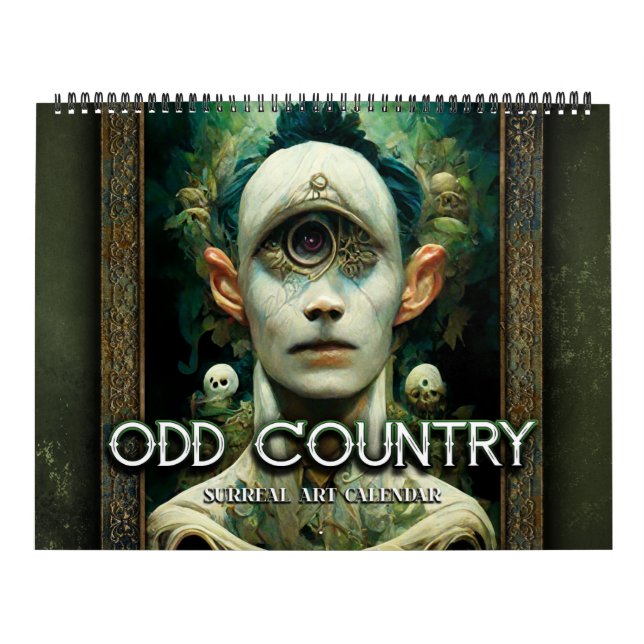 2027 Odd Country 1 Surreal Art Calendar (Cover)
