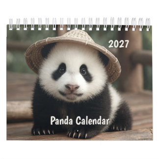 2027 Panda Calendar