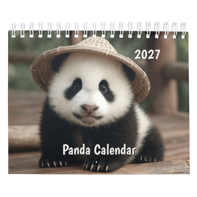 2027 Panda Calendar (Cover)