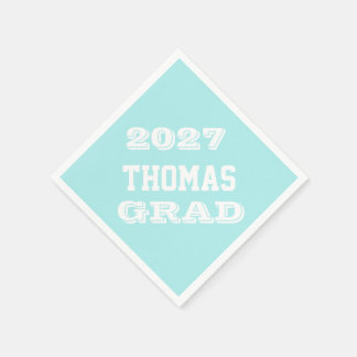 2027 Personalized Graduation Party Supplies Napkin