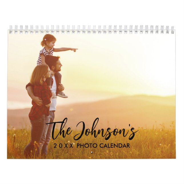 2027 Personalized Photo Calendar  (Cover)