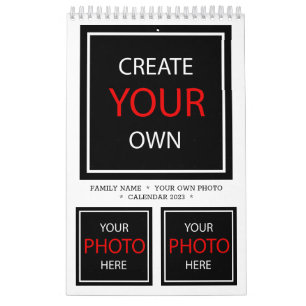 2027 Photo Calendar / Create Your Own Family