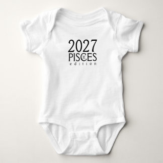 2027 Pisces edition with symbol Baby Bodysuit