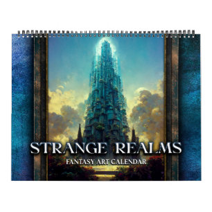 2027 Strange Realms 2 Fantasy Art Calendar