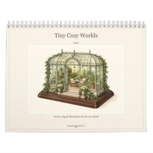 2027 Tiny Cozy Worlds Illustrated Calendar