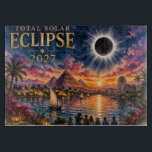 2027 Total Solar Eclipse Egypt Cutting Board<br><div class="desc">2027 Total Solar Eclipse Egypt</div>