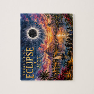 2027 Total Solar Eclipse Egypt Jigsaw Puzzle