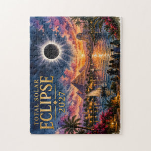 2027 Total Solar Eclipse Egypt Jigsaw Puzzle