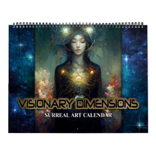 2027 Visionary Dimensions Surreal Art Calendar