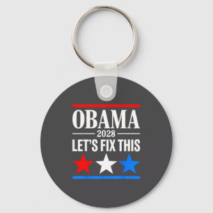 2028 3rd Term Lets Fix This Vote Political Campaig Keychain